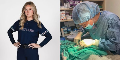 She's an AUSL star, a collegiate All-American and ... a veterinarian?