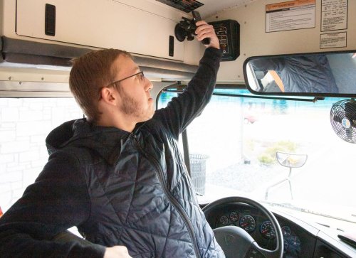 Kettering students training artificial intelligence models for school bus safety