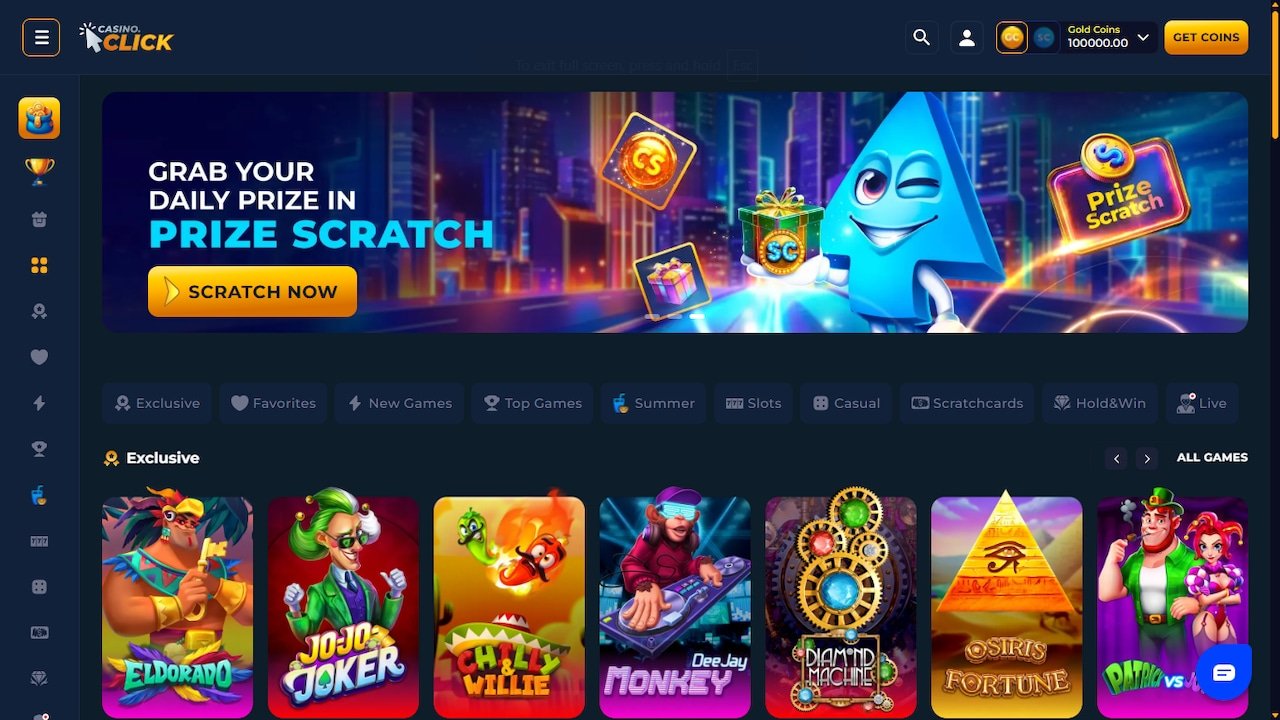 Best sweeps casinos for crypto payments in 2026: PlayFame, Casino.Click & FreeSpin