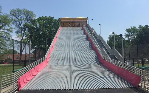 Famous Belle Isle giant slide reopening for a short time at just $1 per ride
