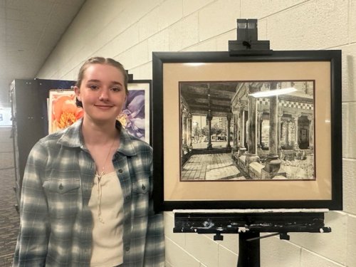 Portage student’s award-winning painting will be displayed at U.S. Capitol