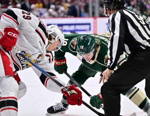 Griffins beat Iowa in a shootout, take another step closer to home-ice advantage