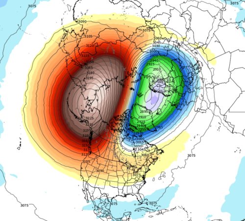 Polar Vortex getting squashed by sudden warming. Is it done for the winter?