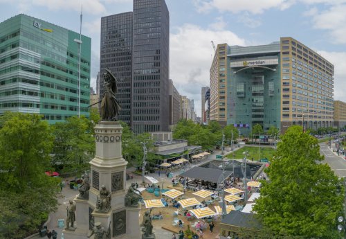 Surrounded by skyscrapers, Michigan has the top-ranked public square in the country