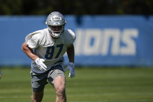 Observations: Aidan Hutchinson erupts for back-to-back-to-back sacks at Lions OTAs
