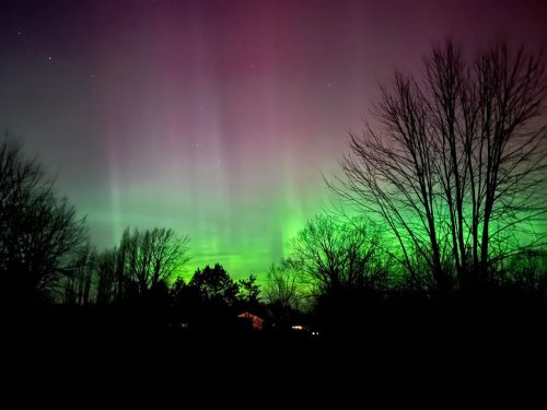 Northern Lights Visible Across Lower Michigan Sky Could Be Seen With The Naked Eye Flipboard