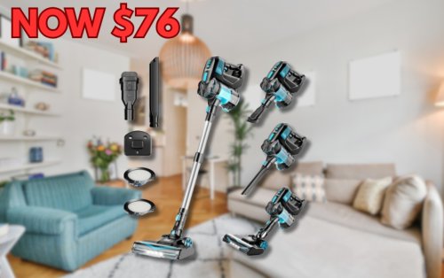 Huge Walmart vacuum deal: This $320 INSE cordless 6-in-1 model is now $76