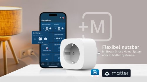 Bosch erweitert [+M]-Serie um smarten Zwischenstecker