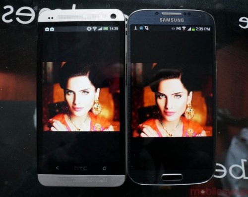Samsung Galaxy S4 vs. HTC One: Which has the better 1080p display?