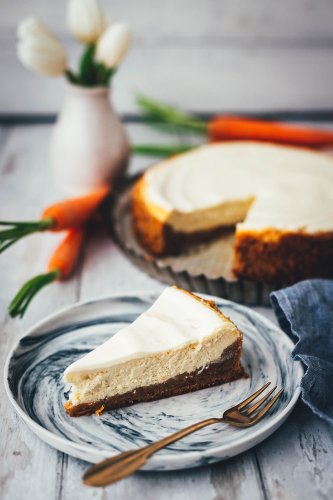 Carrot Cake Cheesecake – Möhrenkuchen trifft Käsekuchen