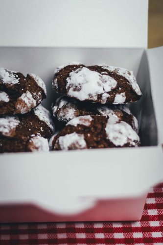 Schoko-Knusper-Kekse – Chocolate Crackle Cookies / Chocolate Crinkle Cookies