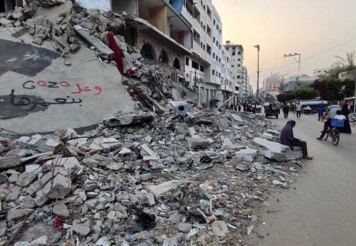 Palestinians Reflect: One Year of Genocide - cover