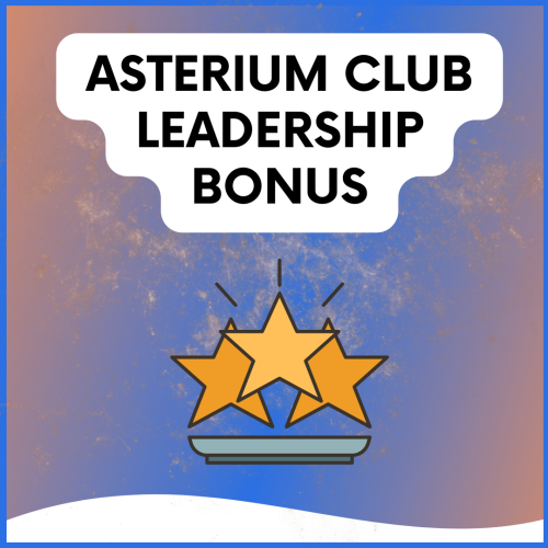 ASTERIUM CLUB Leadership bonus - Monetka Blog