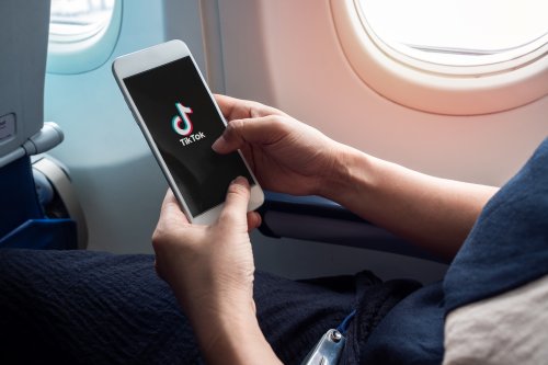 Forget Pillows and Peanuts. The Latest Airline Perk Is Free TikTok