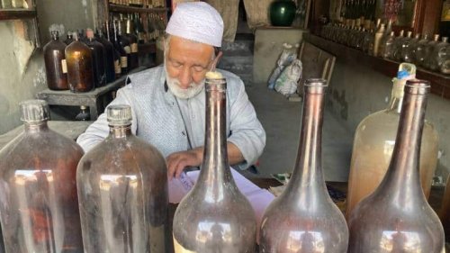 This 102-year-old shop in Kashmir is still making rose water the traditional way, with Koshur gulab