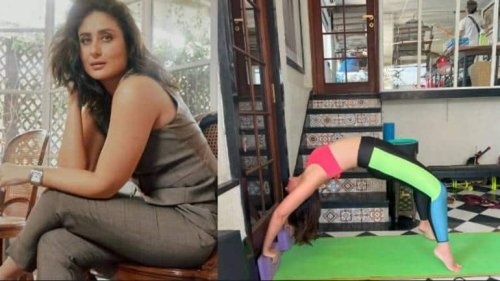 Kareena Kapoor Khan swears by yoga, the 'Crew' actress' latest pictures of performing Chakra Asana; see pic