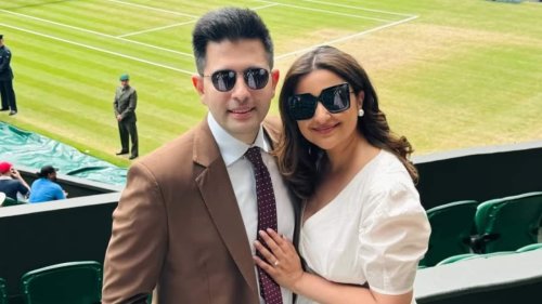 Parineeti Chopra reacts to fans calling Raghav Chadha 'jijaji' in the viral video, writes, "you guys are the sweetest"