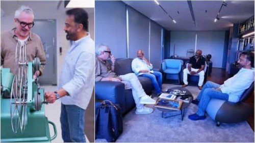 Kamal Haasan, Mani Ratnam, AR Rahman, and Alfonso Cuarón enjoy creative exchange over sumptuous lunch in Chennai - view pics