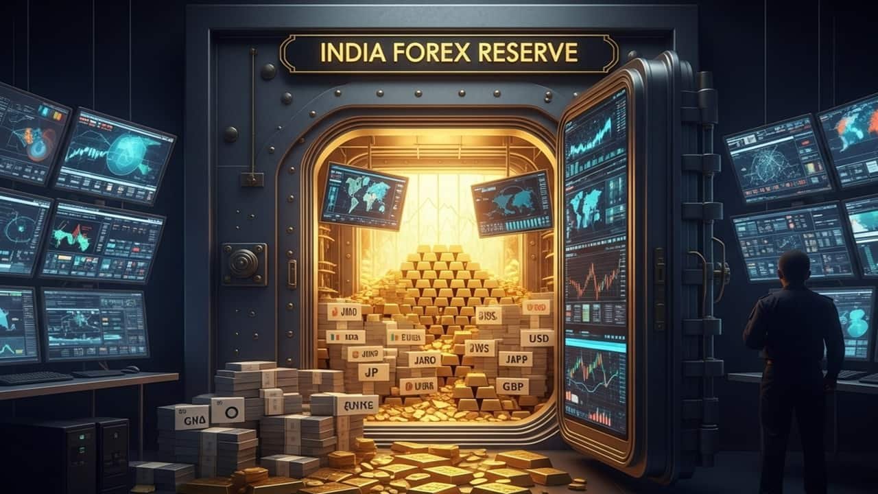 India's forex reserves jump $4 billion to USD 698.27 billion