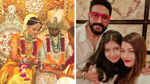 Aishwarya Rai shares happy pic with hubby Abhishek Bachchan on their 18th anniversary, Aaradhya joins them