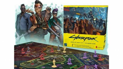 Board game based on Cyberpunk 2077 successfully funded on Kickstarter