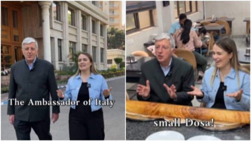 Ambassador of Italy to India and Nepal talks about his love for dosa, nimbu paani, Amitabh Bachchan. Watch