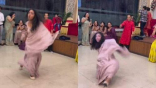 Breakdancing in saree and heels? This jaw-dropping performance is viral with 9 million views