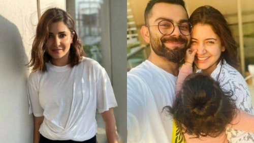 Anushka Sharma returns to India from London with daughter Vamika and newborn son Akaay, offers a glimpse of baby boy to paparazzi but doesn't let them click his picture