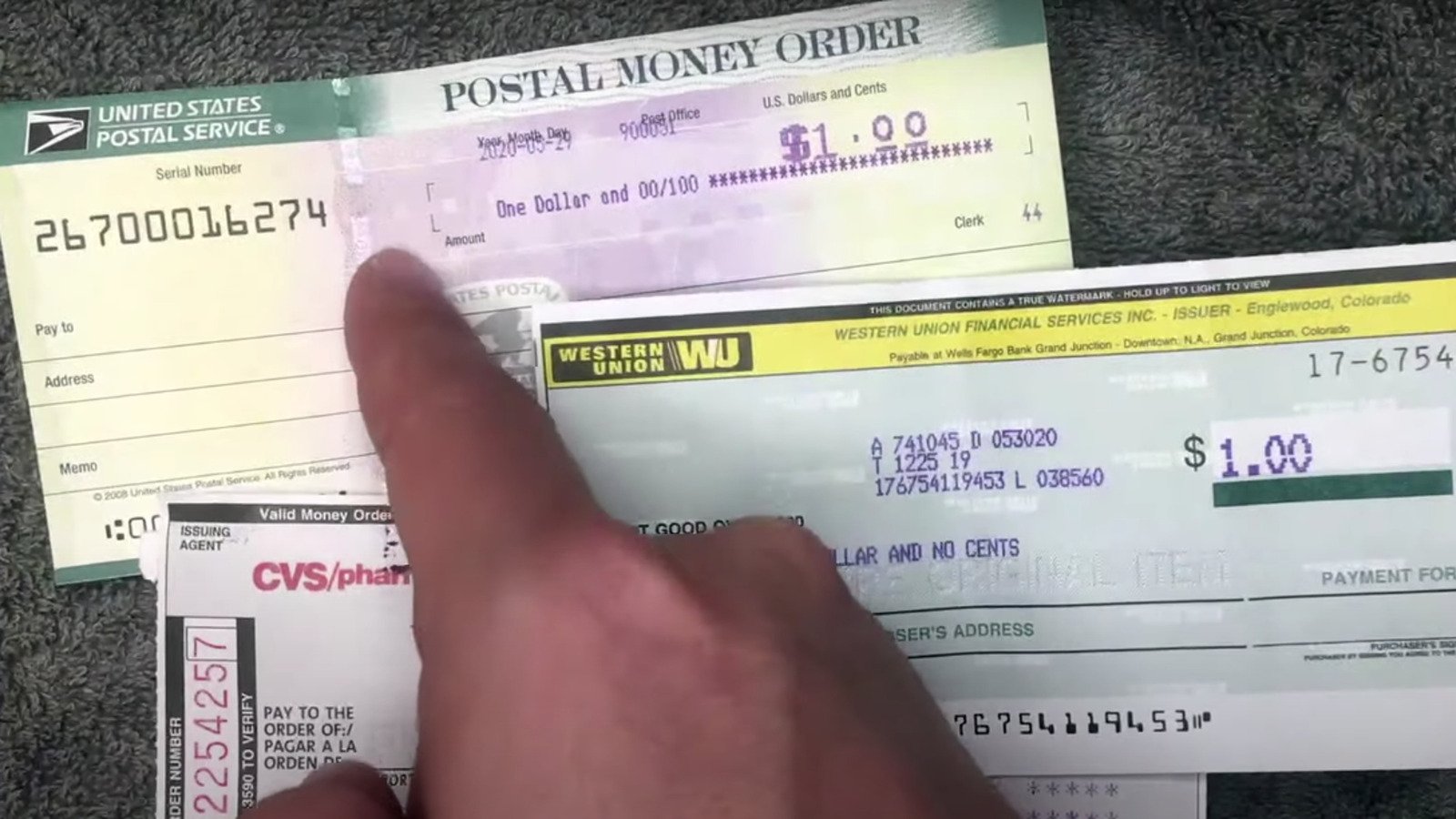 How To Fill Out A Money Order Correctly