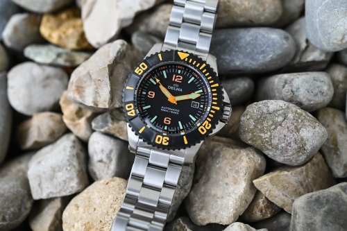 Hands-On: The 5000m-Rated Delma Blue Shark IV Deep-Dive Watch