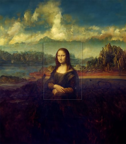 KI erweitert Kunstwerke: Liebling, ich habe die "Mona Lisa" komplettiert