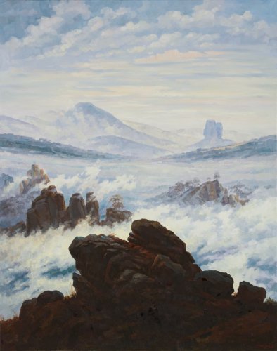 Caspar David Friedrich im Zeitalter des Arschlochozäns