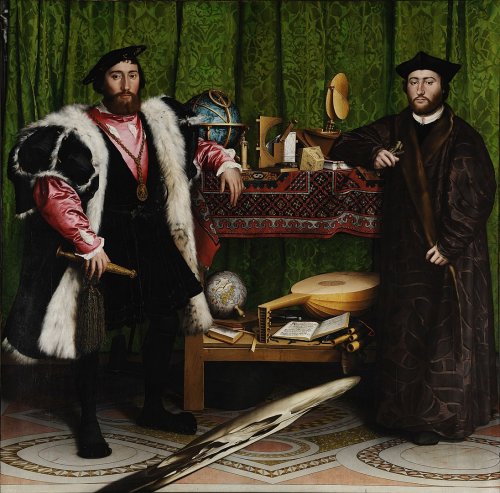 Michael Müller über Holbeins "Die Gesandten": Ein unglaublich reiches Gemälde – auf allen Ebenen