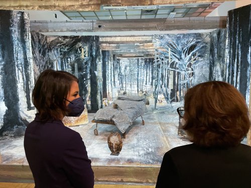 Winterreise: Außenministerin Baerbock besucht Tretjakow-Galerie in Moskau