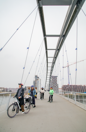 Elektrisch unterwegs: Fahrradtour durch Basel