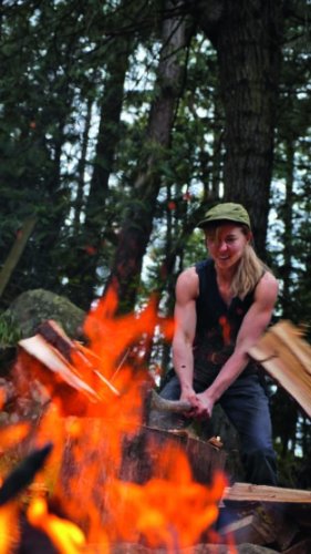 How a TikTok Influencer Built a Community Chopping Wood on the Gulf Islands