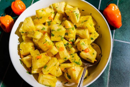 Trinidadian Pineapple Chow