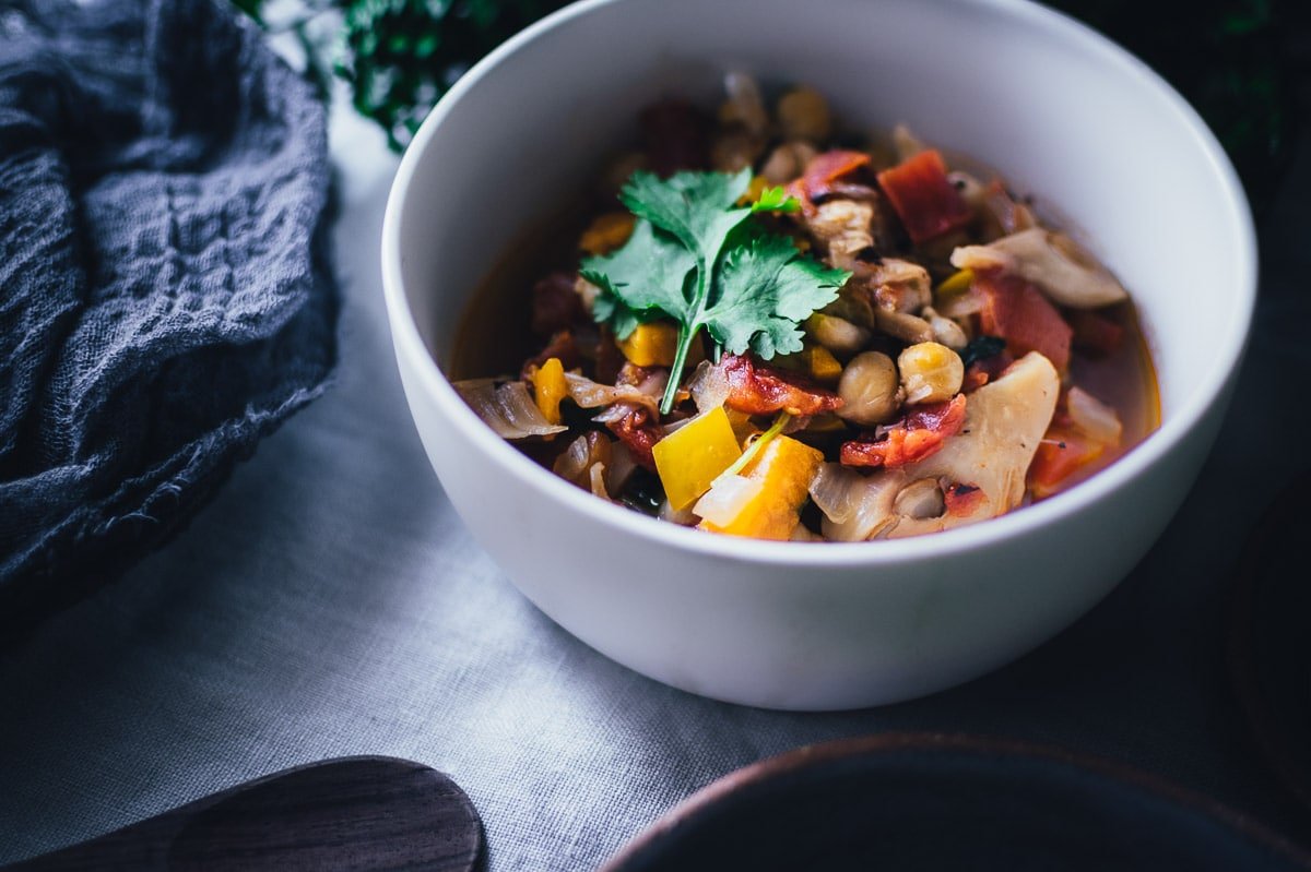 Instant Pot Jackfruit Chili (Vegan, Gluten-Free)