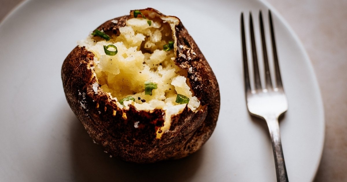 Air Fryer Baked Potatoes