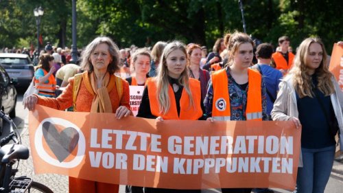 Klimakleber heute in Berlin: "Letzte Generation" nimmt neuen Gegner ins Visier