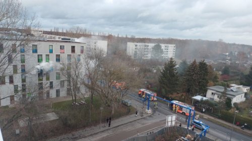 Köpenick: Feuer in Flüchtlingsheim