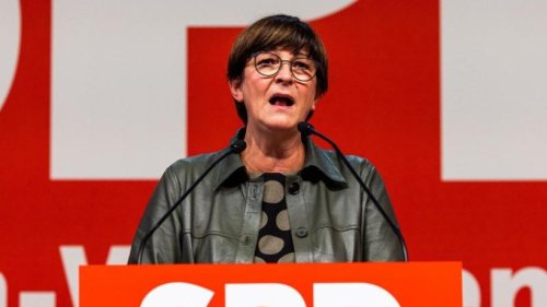 SPD-Chefin Esken: Sondierungspapier ist nicht gelb