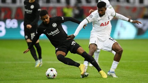 Eintracht Frankfurt erkämpft einen Punkt gegen Tottenham