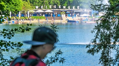 Weißensee: Ordnungsamt Pankow zieht Regelbrecher aus dem Wasser
