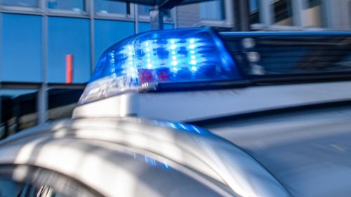 Berlin: Supermarkt-Überfall - Polizei suchte Täter mit Hubschrauber