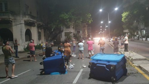 Proteste in Havanna wegen Stromausfalls nach Hurrikan