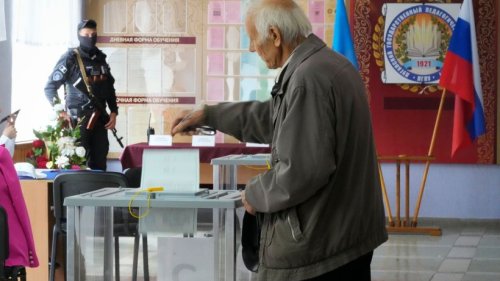 Moskau will in besetzten Gebieten in Ukraine wählen lassen