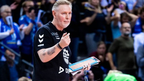 Volleyball-Trainer Tore Aleksandersen hat Krebs