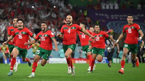 Im WM-Viertelfinale: Marokko feiert historischen Triumph