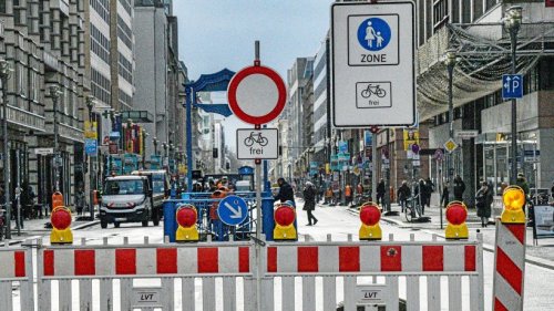 Friedrichstraße: Händler kämpfen gegen Fußgängerzone